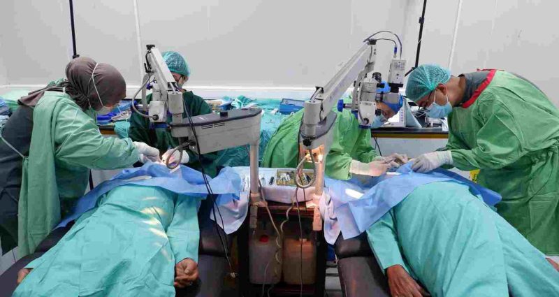 UPF Yankestrad RS Sardjito Tawangmangu Gelar Operasi Katarak
