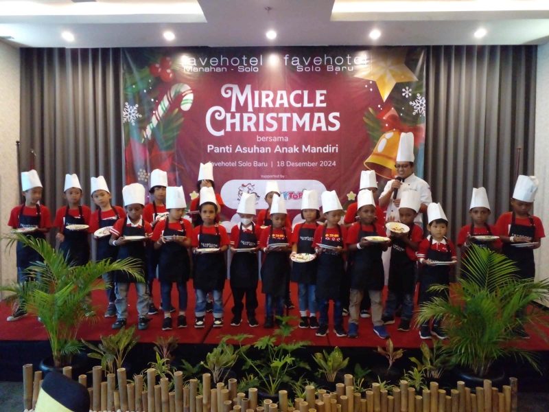 Miracle Christmas 2024, dari Favehotel Solo untuk Anak-anak Panti Asuhan Anak Mandiri
