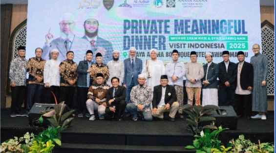 Hadirkan Zakir Naik, Al Azhar IIBS Gandeng Garda Mualaf Indonesia dalam Private Meaningful Dinner