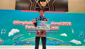 Satu-satunya dari Kota Solo, Danish Muhammad Hanafi Rebut Juara OSN IPS